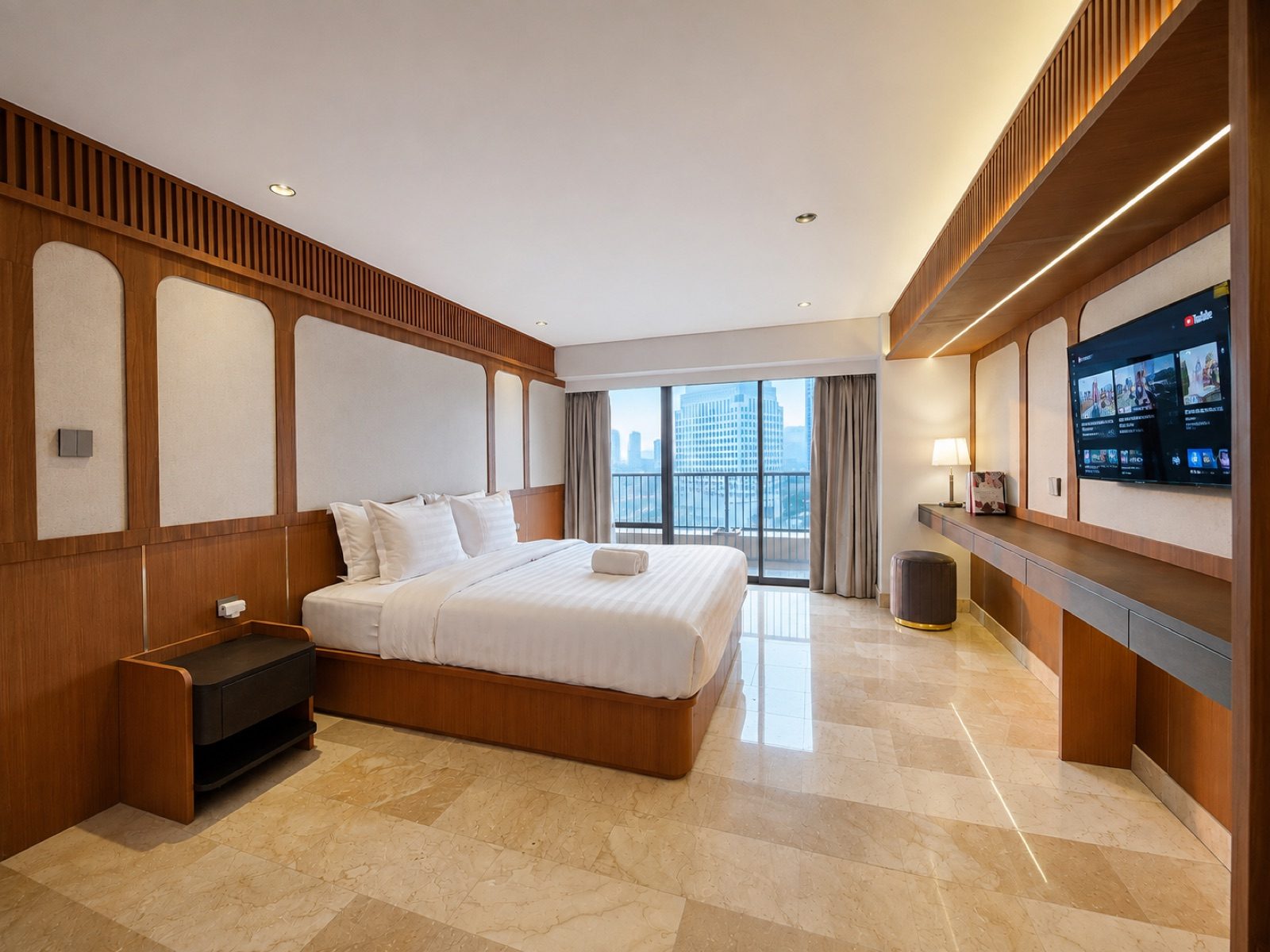 One Bedroom, the bedroom