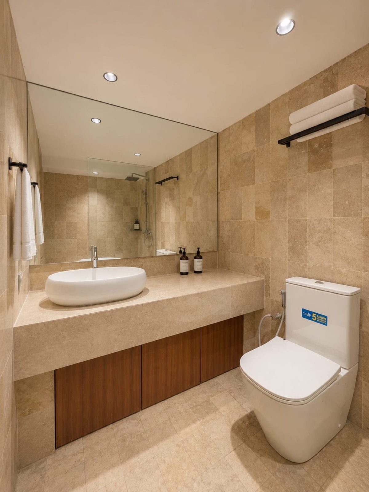 Studio Balcony, the bathroom